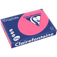 Clairefontaine Fuchsia A3 Farbiges Papier 120 g/m² (250 Blatt)