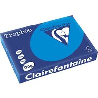 Clairefontaine Karibik blau A4 Farbiges Papier 120 g/m² (250 Blatt)