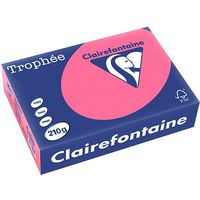 Clairefontaine Fuchsia A4 Farbiges Papier 210 g/m² (250 Blatt)