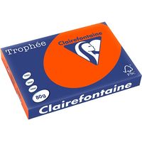 Clairefontaine Kardinalrot A3 Farbiges Papier 80 g/m² (500 Blatt)