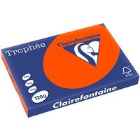 Clairefontaine Kardinalrot A3 Farbiges Papier 120 g/m² (250 Blatt)