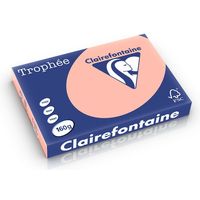 Clairefontaine Lachs A3 Farbiges Papier 160 g/m² (250 Blatt)