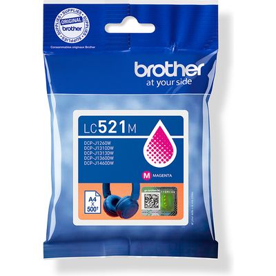 Brother LC-521M - Magenta - Druckerpatrone