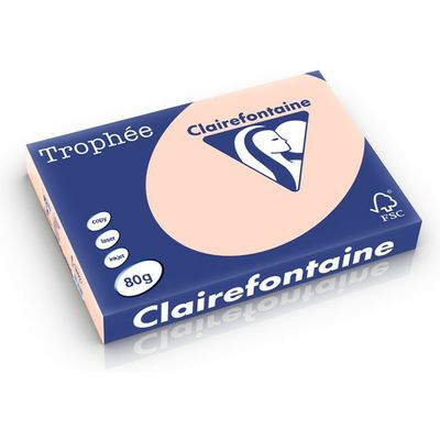 Clairefontaine Lachs A3 Farbiges Papier 80 g/m² (500 Blatt)