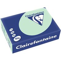 Clairefontaine Grün A5 Farbiges Papier 80 g/m² (500 Blatt)