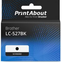 Druckerpatrone kompatibel mit Brother LC-527BK - Schwarz