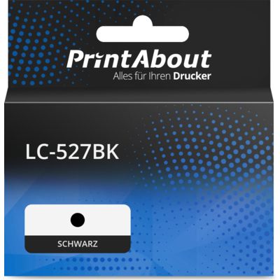 Druckerpatrone kompatibel mit Brother LC-527BK - Schwarz