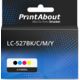 Druckerpatrone kompatibel mit Brother LC-527BK/C/M/Y - 4-farbig - Multipack