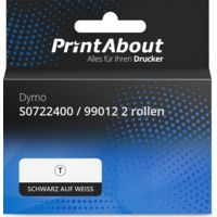 Startseite Marke Dymo S0722400 (99012) (LabelWriter 550) (89 mm x 36 mm) Etiketten 2 Rollen