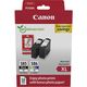 Canon PG-585XL + CL586XL + GP-501 - Schwarz + 3 Farben - Druckerpatrone - Hohe Kapazität - Multipack