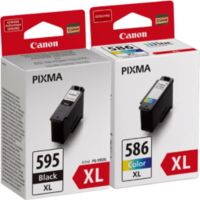 Canon PG-595XL / CL-586XL photo value pack - Schwarz + 3 Farben - Druckerpatrone - Hohe Kapazität - Multipack