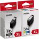 Canon PG-595XL / CL-586XL photo value pack - Schwarz + 3 Farben - Druckerpatrone - Hohe Kapazität - Multipack