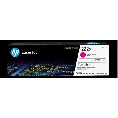 HP 222X (W2222X) - Magenta - Toner - Hohe Kapazität