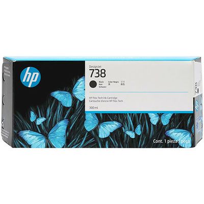 HP 738 (498N8A) - Schwarz - Druckerpatrone - Hohe Kapazität