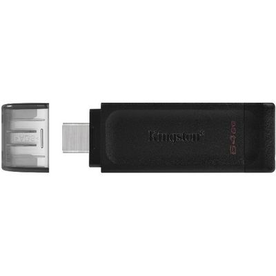 Kingston 64GB USB-C 3.2 Gen 1 DataTraveler 70 - USB-Stick