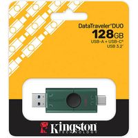 Kingston DataTraveler Duo USB-A + USB-C 3.2-stick 128GB - USB-Stick