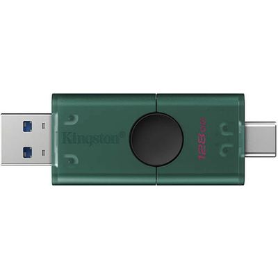 Kingston DataTraveler Duo USB-A + USB-C 3.2-stick 128GB - USB-Stick