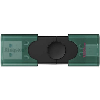 Kingston DataTraveler Duo USB-A + USB-C 3.2-stick 128GB - USB-Stick