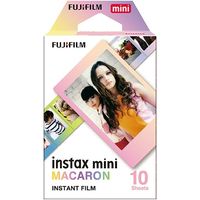 Fujifilm Instax mini film Macaron (10 vel) - (4,6 cm x 6,2 cm) - Fotopapier