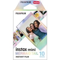 Fujifilm Instax mini film Mermaid Tail (10 vel) - (4,6 cm x 6,2 cm) - Fotopapier