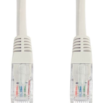 PrintAbout Netwerkkabel Cat6 U/UTP grijs (5 meter) - UTP-Kabel