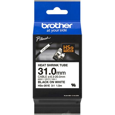 Brother TZe-261E - Schwarz auf weiß - Tape