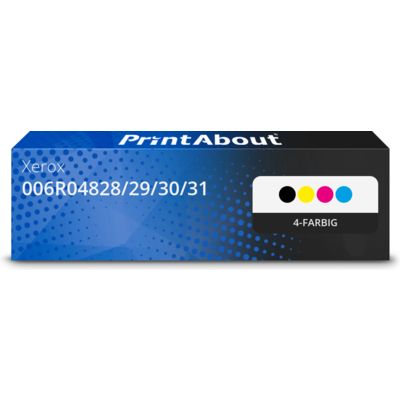 Toner kompatibel mit Xerox 006R04828/29/30/31 - 4-farbig - Hohe Kapazität - Multipack