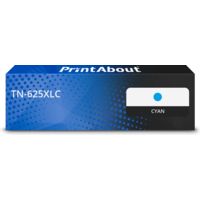 Toner kompatibel mit Brother TN-625XLC - Cyan - Hohe Kapazität