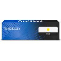 Toner kompatibel mit Brother TN-625XXLY - Gelb - Extra hohe Kapazität