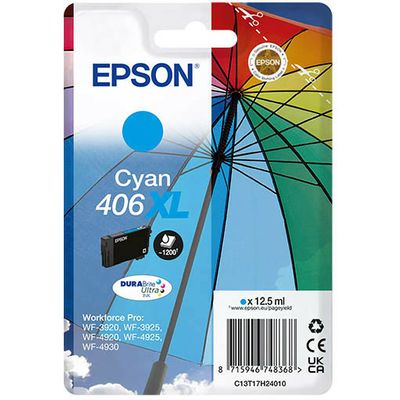 Epson 406XL (T17H2) - Cyan - Druckerpatrone - Hohe Kapazität