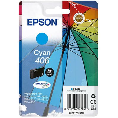 Epson 406 (T17G2) - Cyan - Druckerpatrone - Normale Kapazität