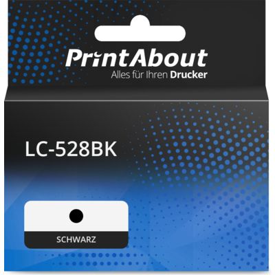Druckerpatrone kompatibel mit Brother LC-528BK - Schwarz